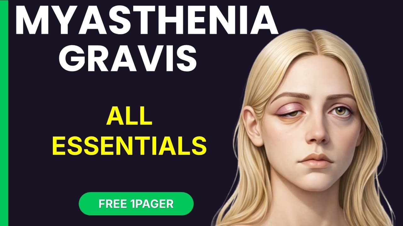 Watch myasthenia gravis on YouTube